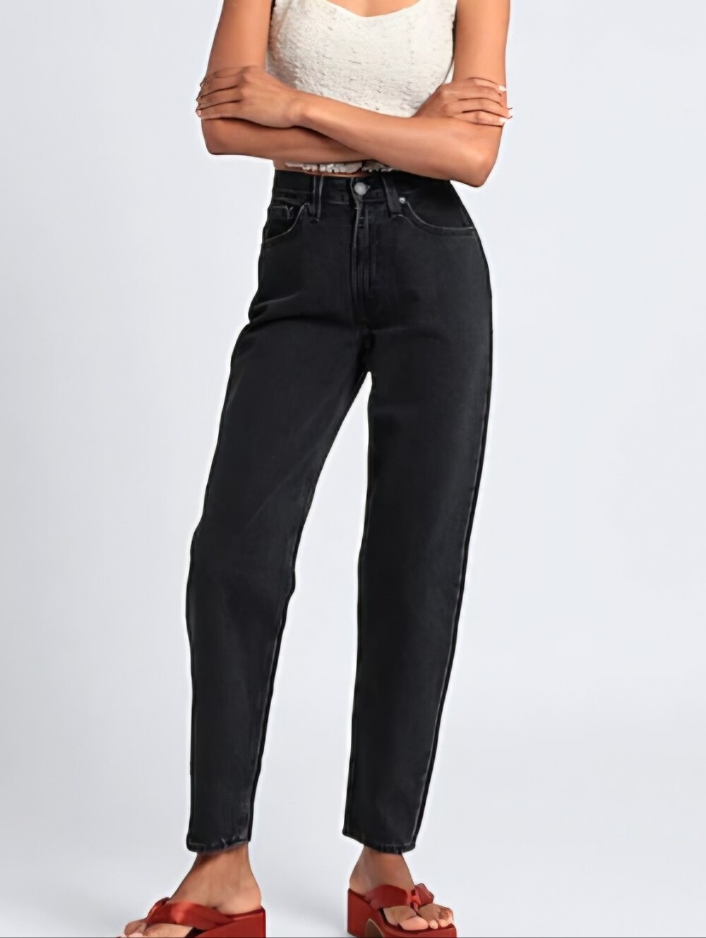 Levi's 80s Mom Jeans Stonewash Sz 25 Nwt